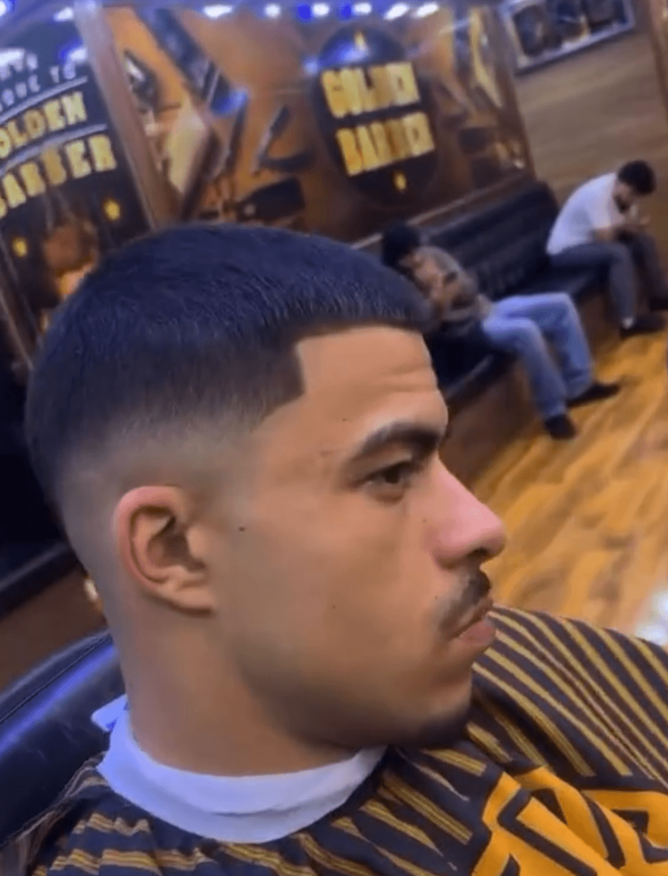 Low fade haircut