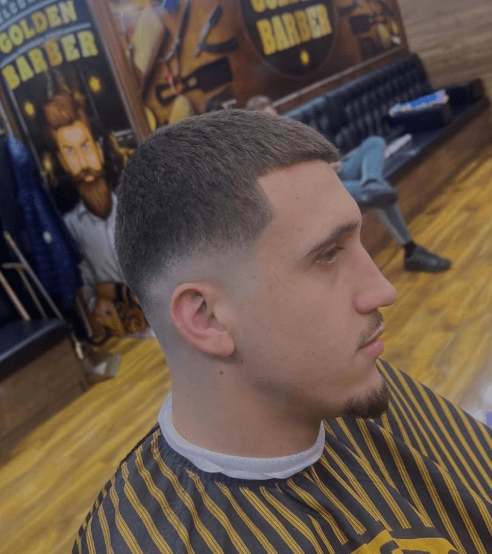 Low fade haircut